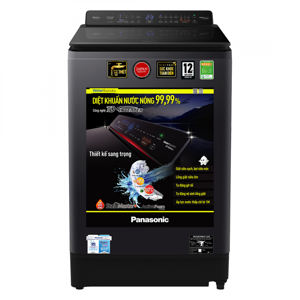 Máy giặt Panasonic Inverter 14 kg NA-FD14V1BRV