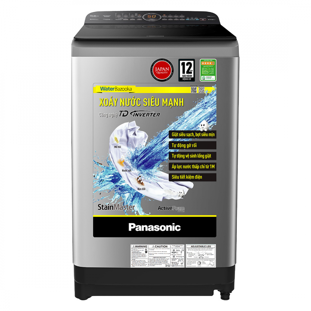 Máy giặt Panasonic Inverter 9.5 kg NA-FD95X1LRV