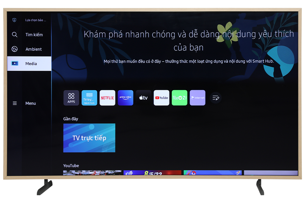 Smart Tivi Khung Tranh The Frame 4K Samsung LTV 65 inch 65LS03BA