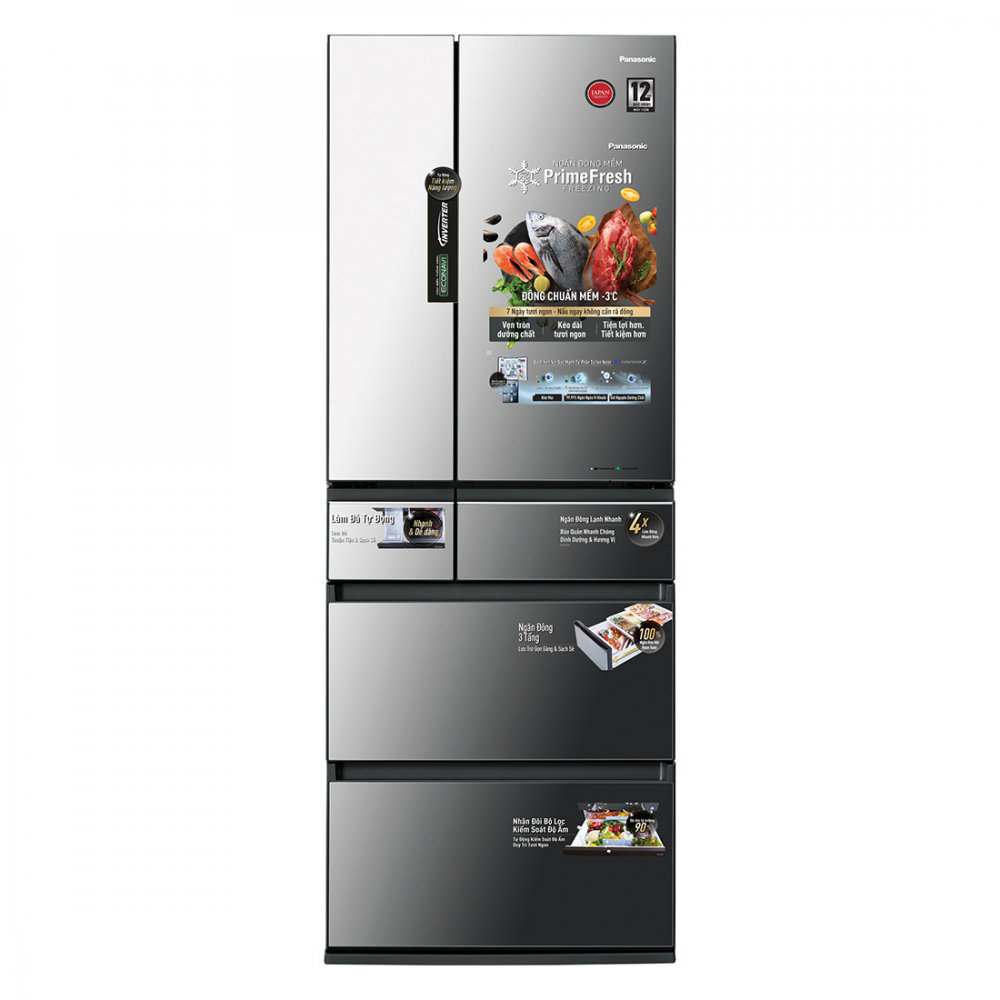 Tủ lạnh Panasonic Inverter  589 lít NR-F603GT-X2